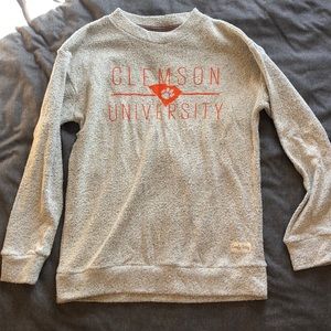 Clemson Terry hoodie tunic small